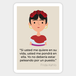 Frida Kahlo Magnet